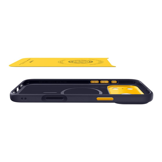 Чехол Spigen для iPhone 17 Pro, Nano Pop Mag MagSafe, Blueberry Navy