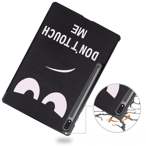 Чехол для Samsung Galaxy Tab S9 Plus, Smartcase, don't touch me