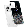 Чoхол до Xiaomi 13 Lite, Glittery, чорний