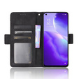 Футляр з клапаном для Oppo Reno 5 5G, Card Slot, чорний