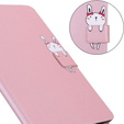 Чехол для iPad 10.2" 2021/2020/2019 (9/8/7 gen.), с клапаном, animal, розовый