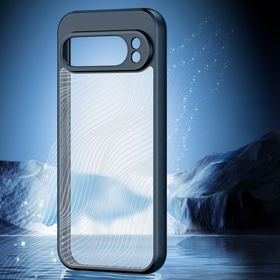 Чохол DuxDucis для Google Pixel 9 Pro XL, Aimo case, прозорий / чорний
