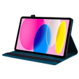 Чехол для iPad 10.9 2022 10 Gen, Classic, с местом для стилуса, синий