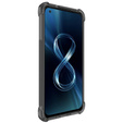 Чoхол IMAK до Asus Zenfone 8, Dropproof, прозорий / чорний