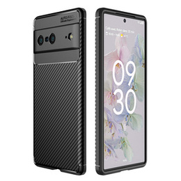 Чехол до Google Pixel 7, Carbon Gel, чёрный