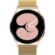 Металический браслет с чехлом для часов Samsung Galaxy Watch 4 Classic 46mm, Gold