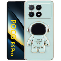 Чехол до Xiaomi Poco F6 Pro, Astronaut, зелёный