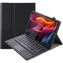 Чехол + клавиатура Lenovo Tab K11 Plus, Leather Pen Slot TouchPad, чёрный