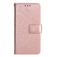 Откидной чехол для Realme 12 Pro 5G / 12 Pro+ 5G, Mandala, розовый