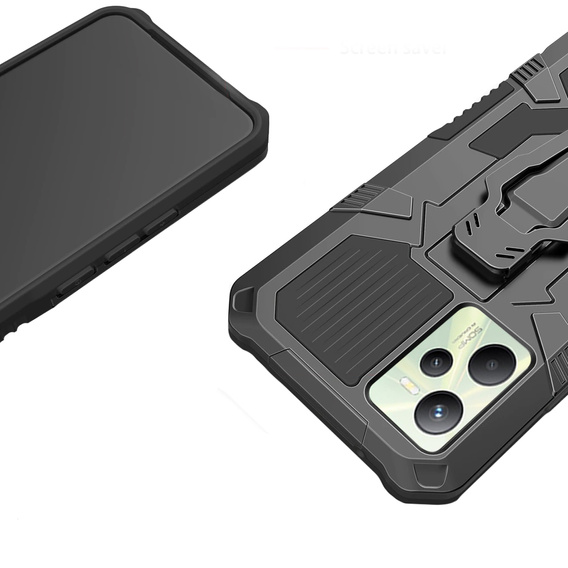 Чехол Hybrid KickStand для Realme C35, Black