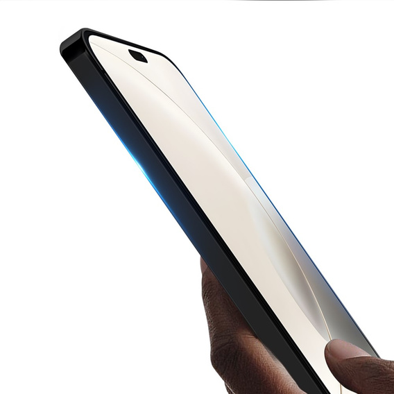 Закаленное стекло для Motorola Edge 50 Pro 5G, Dux Ducis на весь экран, чёрная рама