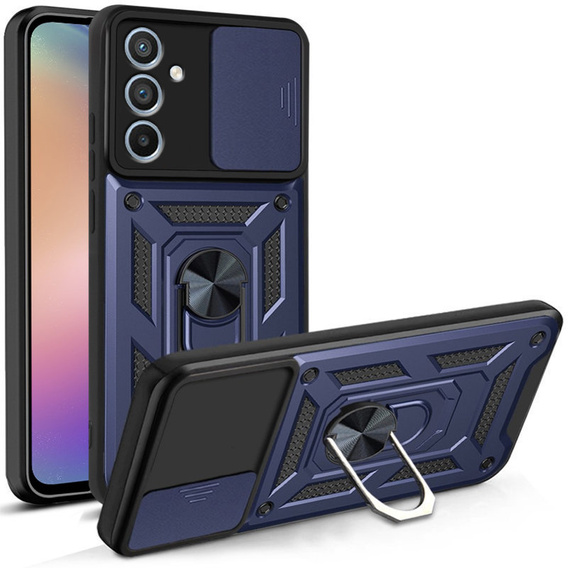 Чехол NOX Camera Slide Samsung Galaxy A54 5G, CamShield Slide, синий