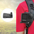 Поворотный зажим для спортивной камеры GoPro Hero 9, Black