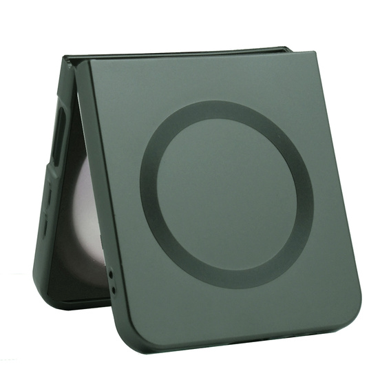Чохол для ПК для Samsung Galaxy Z Flip5 5G, для MagSafe, зелений