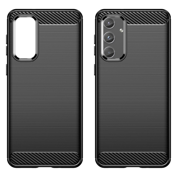 Чехол до Samsung Galaxy M55 5G, Carbon, чёрный