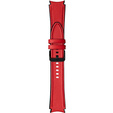 Кожаный ремешок для часов Samsung Galaxy Watch 4 / 5 40/42/44/46/45MM PRO, Red