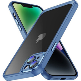 Чехол для iPhone 15 Plus, ERBORD Impact Guard, синий