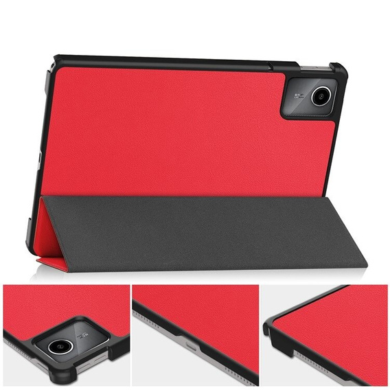 Чохол для Lenovo Tab M11, Smartcase, червоний