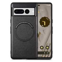 Чoхол до Google Pixel 7 Pro 5G, Leather Hybrid MagSafe, чорний