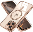 Чохол для iPhone 16 Pro Max, Electro MagSafe, desert titanium + Скло на екран