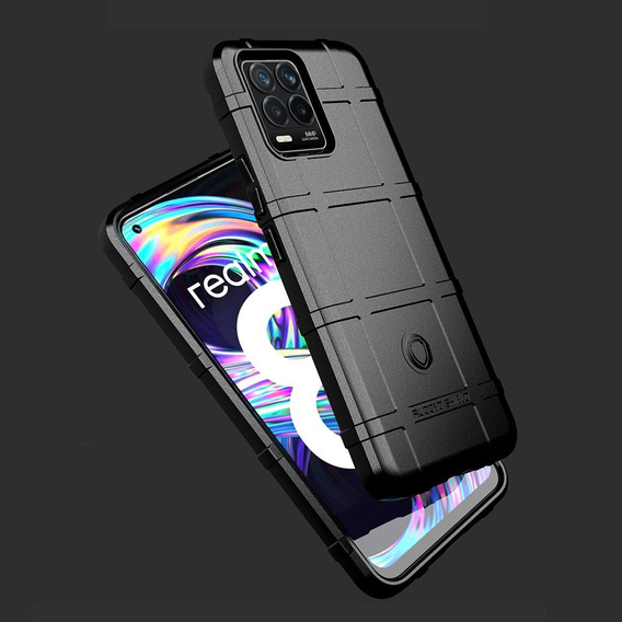Чoхол до Realme 8/8 Pro, Rugged Shield, чорний