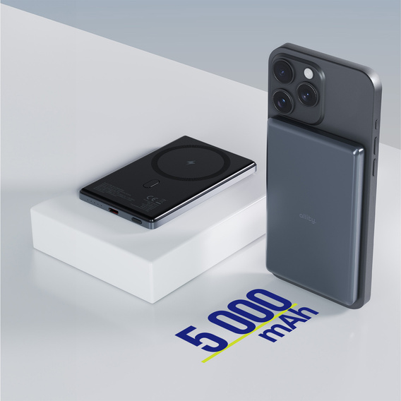 Allity APB-300 - Power Bank 5000 мАч с беспроводной зарядкой