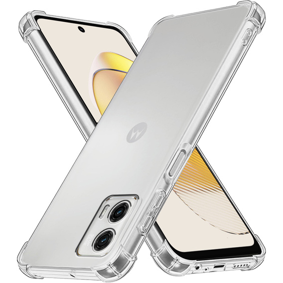 Чехол до Motorola Moto G73 5G, Dropproof, прозрачный