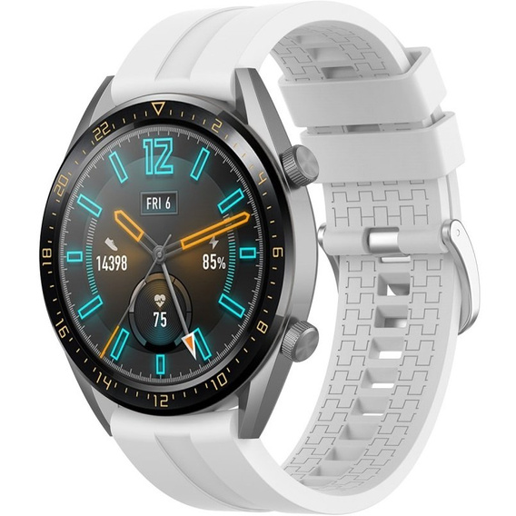 Силіконовий  ремінець для годинника Huawei Watch GT / Watch GT2, White