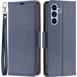 Чохол-книжка для Samsung Galaxy A54 5G, Wallet Litchi Magnet, темно-синій