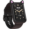 Силіконовий чохол CAT EARS для Xiaomi Mi Band 7 Pro, Black