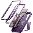 Бронированный чехол для Samsung Galaxy S23 Plus, Dexnor Full Body (Two Frames), фиолетовый