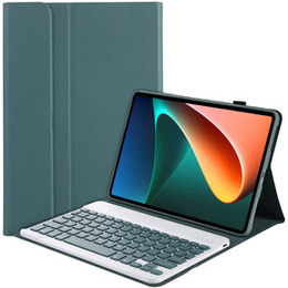 Чехол + клавиатура Xiaomi Pad 5/5 Pro, зелёный