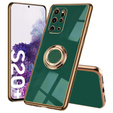 Чехол до Samsung Galaxy S20 Plus, Electro Ring, зелёный