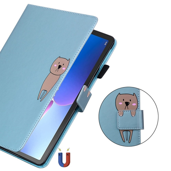 Чохол для Lenovo Tab M10 Plus 10.6 Gen 3, з клапаном, animal, м'яти