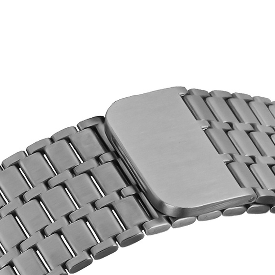 Сталевий ремінець для Apple Watch 1/2/3/4/5/6/7/8/SE/ULTRA 42/44/45/49 MM - сірий