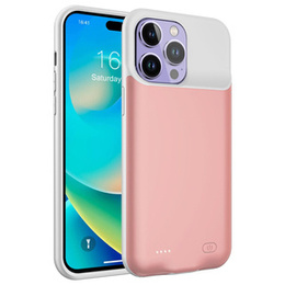 Чехол с батареей 8500mAh до iPhone 14 Pro Max, Pink