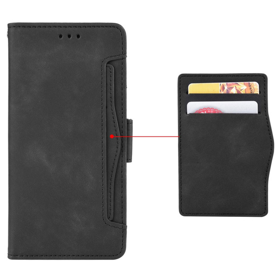 Откидной чехол для Samsung Galaxy S23 FE, Card Slot, чёрный