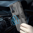 Чoхол до Xiaomi POCO F4 GT, Military kickstand, чорний