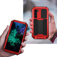 Броньований чохол для Samsung Galaxy S23 Plus, R-JUST CamShield Slide, червоний