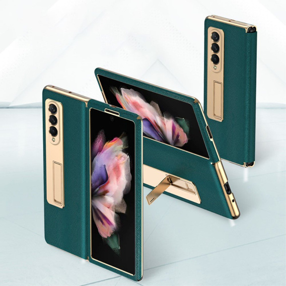 Чехол PC Electroplating Frame до Samsung Galaxy Z Fold3 5G, Green