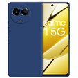 Чoхол до Realme 11 5G, Silicone Lite, темно-синій