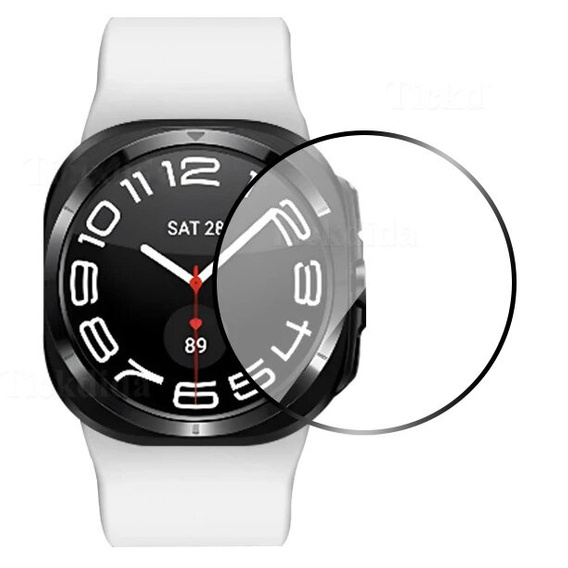 2x Гибридное стекло ERBORD для Samsung Galaxy Watch Ultra 47mm (2025 / 2024)