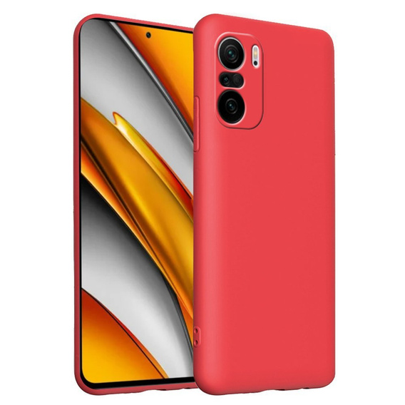 Чoхол до Xiaomi Mi 11i / POCO F3, Silicone Lite, червоний