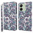 Откидной чехол для Xiaomi Redmi 13C / Poco C65, Wallet, Flowers