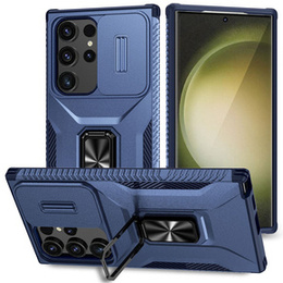 Чехол для Samsung Galaxy S24 Ultra, крышка объектива, синий