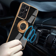 Чoхол до Samsung Galaxy S22 Ultra, Electro Ring, чорний
