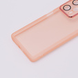 Чoхол до Xiaomi Poco F5, Fusion Hybrid, прозорий / рожевий