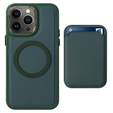 Чoхол до iPhone 14 Pro Max, Skin-touch MagSafe, зелений