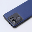 Чехол для Xiaomi 13T / 13T Pro, с откидной крышкой Side View, синий
