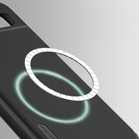 Чохол NILLKIN для Google Pixel 8A, Frosted Shield, для MagSafe, чорний